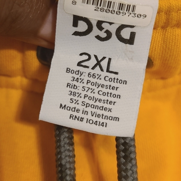 DSG | Men's Gold Fleece Mid Length Athleisure Shorts (Size 2XL) - Picture 5 of 13